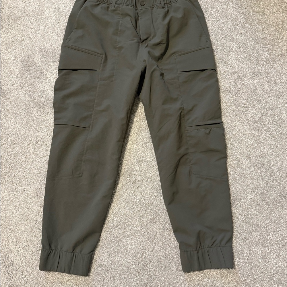 lululemon athletica Dark Green Cargo Pants